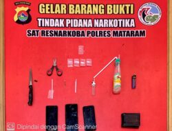 Bawa Sajam Transaksi Sabu Pria Asal Karang Bagu Diringkus Sat Narkoba Polresta Mataram