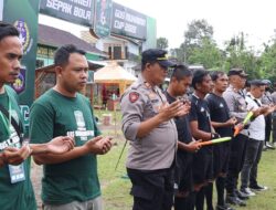 Polres Loteng Gelar Doa Bersama Untuk Korban Tragedi Stadion Kanjuruhan