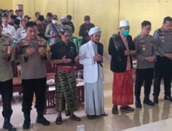 Kapolres Lombok Timur : Hubungan Silahturahmi seperti ini yg saya harapkan Dari masyarakat kecamatan Pringgabaya