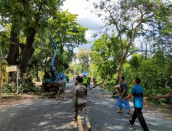 Cuaca Ekstrim Menghantui Lombok Barat, Polisi Lakukan Langkah Antisipasi