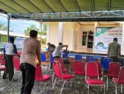 Lakukan Gotong Royong, Bhabinkamtibmas Ai, Kangkung Sampaikan Ini