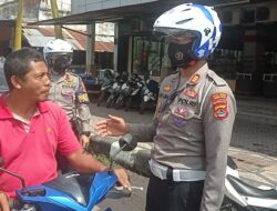 Tilang Manual Ditiadakan,Satlantas Polres Lombok Tengah Kedepankan Edukasi Dan Himbauan