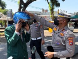 Sat Lantas Polres Lombok Utara Rutin Menggelar Gatur dan Simpatik