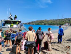 Jaga Situasi Kamtibmas Pesisir dan Perairan, Sat Polairud Polres Lobar Tingkatkan Kegiatan Polmas