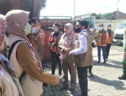 Monitoring dan Evaluasi PMK, Kepala BNBP Pusat Kunjungi Kandang Kumpul Cempaka Putih Kebon Ayu