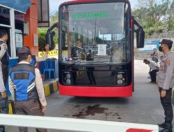 Polsek Kawasan Pelabuhan Lembar Perketat Penjagaan di Pelabuhan PT. ASDP Lembar