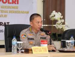 Puslitbang Polri Lakukan Penelitian Evaluasi Penggunaan Pakaian Dinas Harian Polri di Polres Lombok Barat