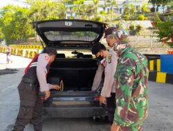 Cipkon Pra Ops Mandalika III 2022, TNI-Polri Lakukan Pengamanan di Pelabuhan Lembar