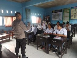 Kanit Binmas Polsek Wanasaba Sosialisasi Program Kring Back To School (BTS)