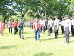 Siaga Bencana TNI-Polri Dan Instansi Pemerintah Daerah Sumbaw Barat Gelar Apel Gabungan