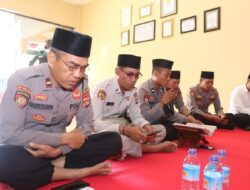 Jelang WSBK 2022, Polres Loteng Gelar Doa Bersama Sekaligus Syukuran atas Renovasi Gedung Mapolres