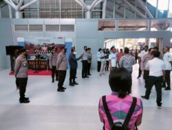 Jelang Puncak KTT G20 di Bali, Polres Loteng Perketat Penjagaan Di Bandara Bizam