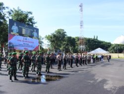 Polres Loteng Apel Gelar Pasukan Pengamanan WSBK 2022