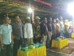 Lakukan Pengamanan Pembukaan Lomba Camat CUP, Bhabinkamtibmas Kelurahan Kuang Sampaikan Ini