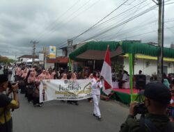 Polres Lombok Tengah Amankan Pawai Ta’aruf STQH XXVII Di Praya Timur