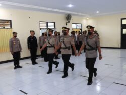 Kapolres Sumbawa Barat Pimpin Serijab Kasat Samapta dan Kapolsek Brang Rea