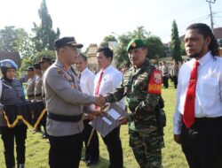 Kapolres Bima Kota Beri Reward Satuan dan Personil Polres Bima Kota, Babinsa dan Warga Pendukung Kerja Kepolisian