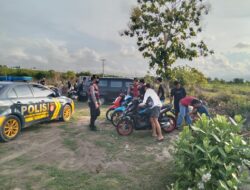Antisipasi Balap Liar Sat Samapta Polres Sumbawa Intens Lakukan Patroli Di Wilayah Samota
