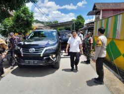 Lakukan Pengamanan Kunjungan Gubernur NTB Bhabinkamtibmas Mura Lakukan Ini