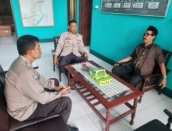 Kapolsek Pringgabaya Silaturrahmi Koordinasi Kamtibmas