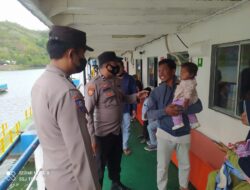 Intesitas Pengamanan di Pelabuhan Lembar Meningkat, Posko Ops Puri Agung 2022 Tetap Kedepankan Cara Humanis