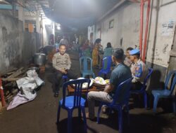 Jaga Kondusifitas Kamtibmas, Patroli Dialogis Polsek Kediri Juga Imbau Kerukunan Masyarakat