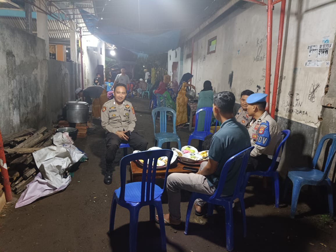 Jaga Kondusifitas Kamtibmas, Patroli Dialogis Polsek Kediri Juga Imbau Kerukunan Masyarakat