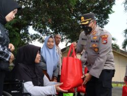 Kapolres Lombok Barat Berikan Perhatian Khusus Kepada Kaum Disabilitas, Sambangi Sekretariat HWDI NTB