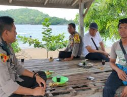 Kapolsek Sekotong Turun Langsung Mengecek Pelaksanaan Imbangan KTT G20 di Wilayhnya