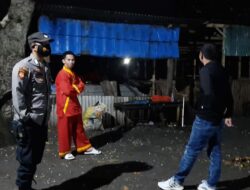 Patroli Blue Light Polsek Labuapi, Berdialogis dalam Kegiatan Pengkaderan Tapak Suci UMMAT