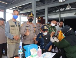 Polres Lobar Masifkan Vaksinasi, Dukung Event WSBK dan G20, serta Waspadai Varian Baru Covid-19