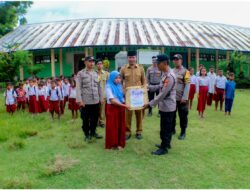 Polres Lombok Barat Berikan Perhatian Khusus Terhadap Guru Dan Kondisi Pendidikan di Daerah Terpencil