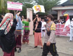 Polsek Batulayar Amankan Karnaval SMPN 1 Batulayar, Sekaligus Himbau Tidak Tawuran