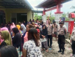 Polsek Gerung Amankan Pembagian BLT BBM, Sembako, dan PKH Terhadap 544 Penerima Manfaat