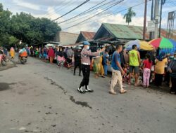 Polsek Labuapi Gelar Personel di Area Publik Pada Jam Sibuk