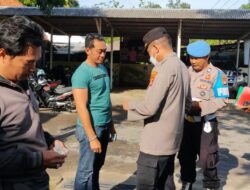 Polsek Sekotong Lakukan Pemeriksaan Sikap Tampang, Ketertiban dan Disiplin Anggota