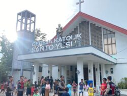 Jelang Nataru Polres Bima Kota Cipkon di Sejumlah Gereja di Kota Bima