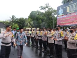 Polres Loteng Laksanakan Apel Gelar Pasukan Pengamanan Natal 2022 Dan Tahun Baru 2023