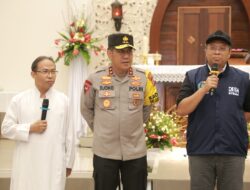 Kapolda NTB Dan Gubernur Datangi Gereja, Cek Pengamanan Malam Misa Natal