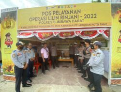 Posyan Poto Tano Dan BNNK Sumbawa Barat Lakukan Tes Urine Kepada Masyarakat Di Pelabuhan Poto Tano