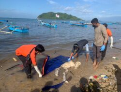 Penemuan Mayat di Pantai Kertasari, Polres KSB Lakukan Identifikasi Jenazah