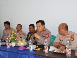 Jum’at Curhat, Wakapolres Bima Kota Pimpin Serap Isi Hati Warga kel. Mande