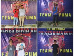 Berantas Aksi Pencurian, Tim Puma 1 Sergap Para Pencuri dan Penadah Handphone di Sejumlah Lokasi