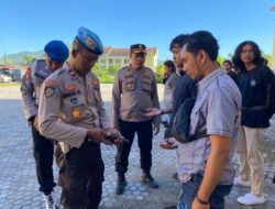 Wakapolres Bima Kota Awasi Pengecekan Senpi Organik Tim Opsnal Reskrim dan Narkoba