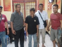 Polsek Langgudu Amankan Pelaku Pembacokan Mantan Iparnya, Sebab Tak Tega Lihat Ponaannya Dipukuli