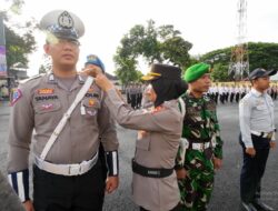Polres Lombok Tengah Laksanakan Apel Gelar Pasukan Ops Keselamatan Rinjani 2023