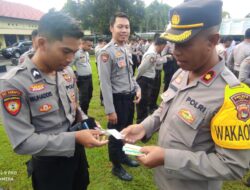 Kapolres Bima AKBP Hariyanto SH SIK, Lakukan Tehnical Inspeksion Personel