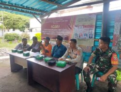Pastikan Aman, Kapolsek Pringgabaya Hadiri Deklarasi Damai Dan Ajak Semua Calon Kades Jaga Kondusifitas