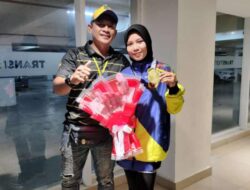 Harumkan Kontingen Dompu, Bripka Iwan Berhasil Bawa Anak Didik Meraih Medali Emas Porpov 2023 Cabang Sepatu Roda Putri