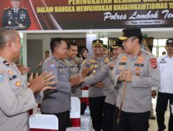 Kapolres Loteng Terima Kunker Kapolda Dalam Rangka Wujudkan Bhabinkamtibmas Yang Berkompeten dan Profesional